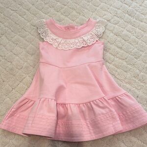Janie and Jack Pink Ruffled Tiered Sundress